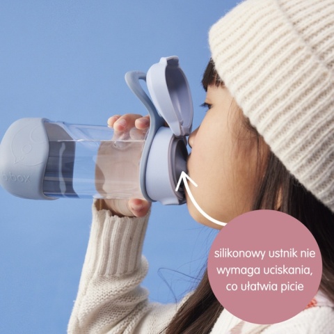 Sportowa butelka tritanowa 450 ml - Lemon Twist - B.box