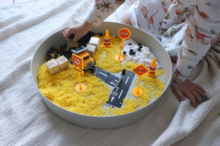 Taca sensoryczna - kolor zielony - Jellystone Taca sensoryczna - kolor zielony - Jellystone