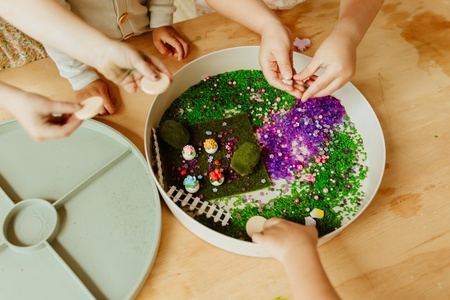 Taca sensoryczna - kolor zielony - Jellystone Taca sensoryczna - kolor zielony - Jellystone