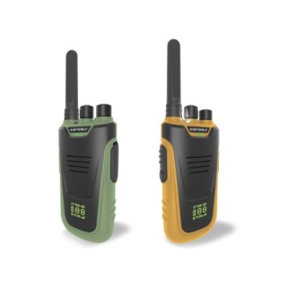 Walkie talkie - zielono-pomarańczowe - Kidywolf