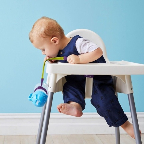 B.BOX Elastyczna smycz do bidonu passion splash