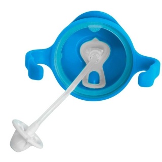 B.BOX Innowacyjny bidon ze słomką kobaltowy