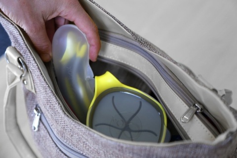 B.BOX Pierwsze sztućce dla niemowląt lemon sherbet