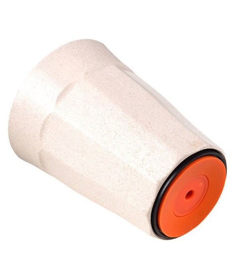 KIDodo - Nieprzewracalny Kubek z Przyssawką z Eko Plastiku, Beżowy, 12m+