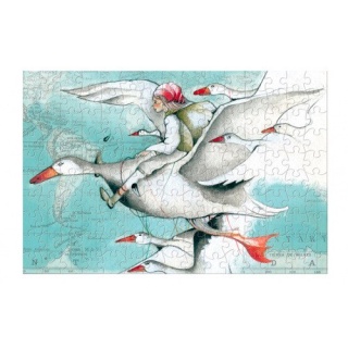 Londji Puzzle mikro, menzurka, Nils, Cudowna Podróż