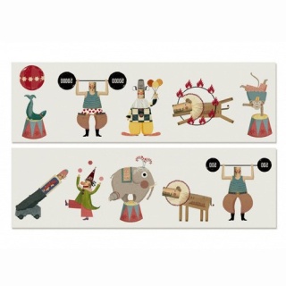 Londji Tatuaże dla dzieci, Cyrk