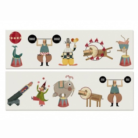 Londji Tatuaże dla dzieci, Cyrk