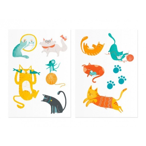 Londji Tatuaże dla dzieci, Koty