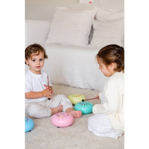 Bębenek językowy Tambu Baby - 8 tonowy - Żółty Mellow Yellow - 15 cm