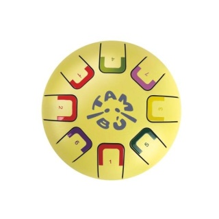 Bębenek językowy Tambu Baby - 8 tonowy - Żółty Mellow Yellow - 15 cm