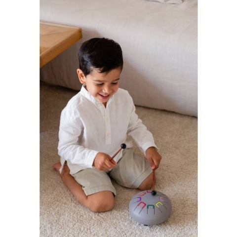 Bębenek językowy Tambu Baby - 8 tonowy - Szary Smoky Loky - 15 cm