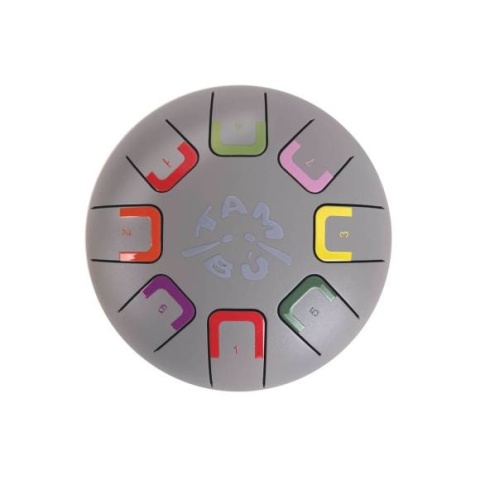 Bębenek językowy Tambu Baby - 8 tonowy - Szary Smoky Loky - 15 cm