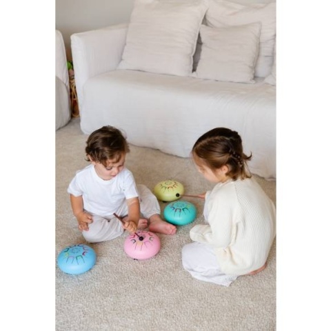 Bębenek językowy Tambu Baby - 8 tonowy - Różowy Pinky Winky - 15 cm