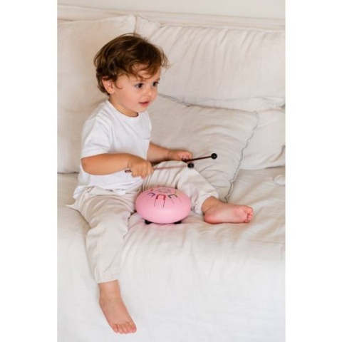 Bębenek językowy Tambu Baby - 8 tonowy - Różowy Pinky Winky - 15 cm