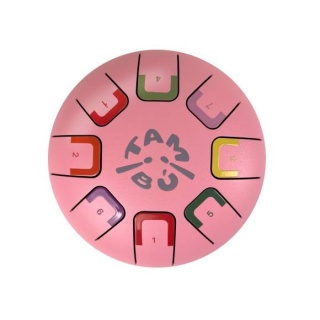 Bębenek językowy Tambu Baby - 8 tonowy - Różowy Pinky Winky - 15 cm