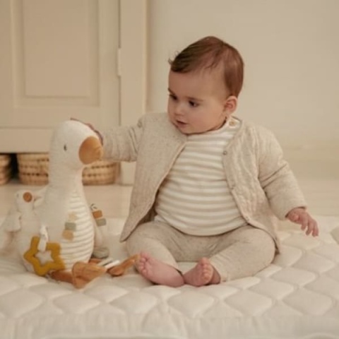 Aktywizująca gąska Little Dutch Newborn Naturals z gryzakiem