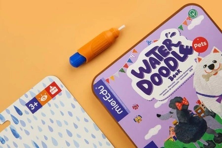 Kolorowanka wodna z pędzelkiem - Zwierzęta domowe