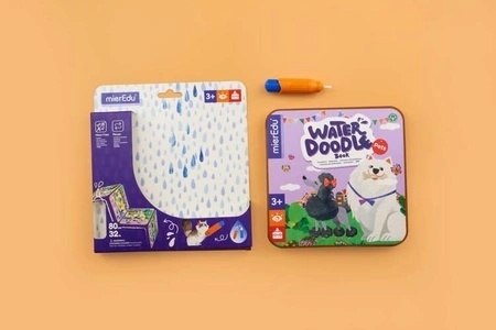 Kolorowanka wodna z pędzelkiem - Zwierzęta domowe