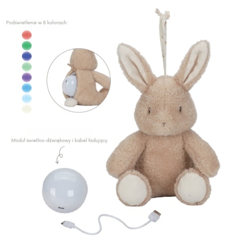 Interaktywny królik Little Dutch Newborn Naturals