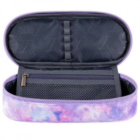 Piórnik szkolny saszetka usztywniona Pastel Dream St.Right w środku