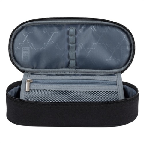 Piórnik szkolny saszetka St.Right Pink K-Pop w środku