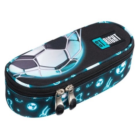 Piórnik szkolny saszetka piłka nożna Neon Football St. Right