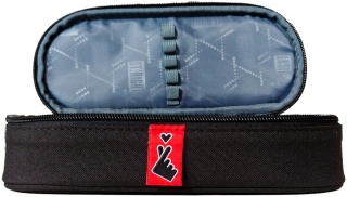 Piórnik szkolny saszetka w szachownicę St.Right K-Pop Chain