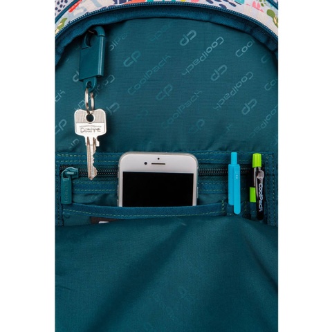 Plecak szkolny CoolPack Spiner Termic Sunny Day wnętrze