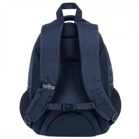 Plecak szkolny 4-komorowy St.Navy Blue Vintage St. Right Majewski - tył