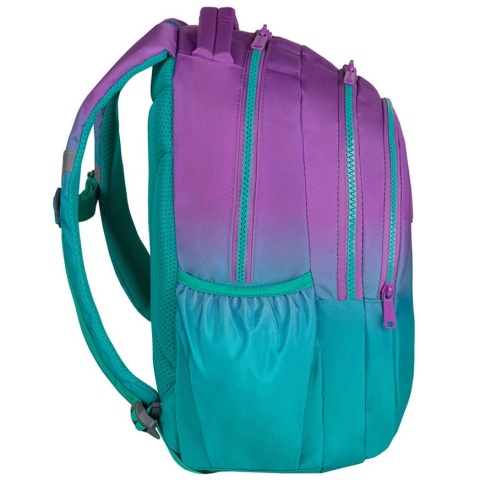 Plecak szkolny Coolpack Jerry Gradient Blueberry od boku