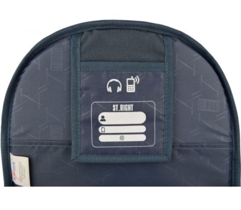 Plecak szkolny w piórka boho Bambimo Majewski w środku