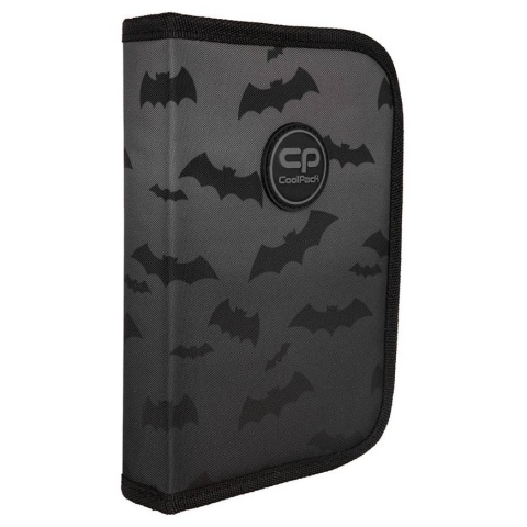 Rozkładany piórnik szkolny Coolpack Batman Clipper Darker Night