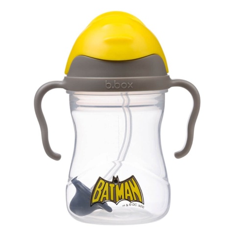 Bidon ze słomką b.box 240ml- Batman