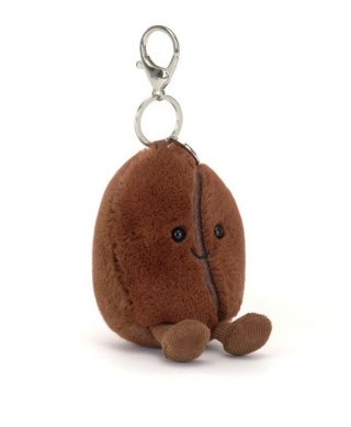 Zabawny breloczek Jellycat Ziarno Kawy - 17 cm