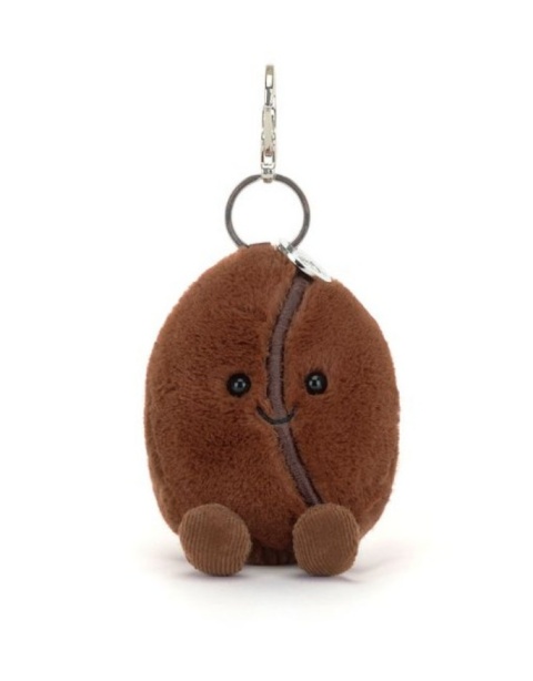 Zabawny breloczek Jellycat Ziarno Kawy - 17 cm