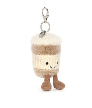 Zabawny breloczek Jellycat Kubeczek kawy na wynos - 18 cm