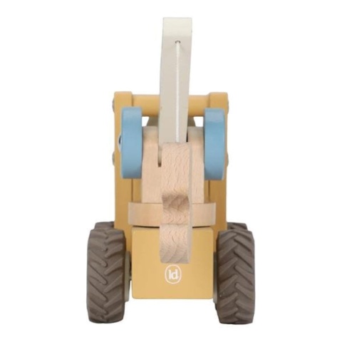 drewniana ciężarówka Little Dutch stojąca przodem