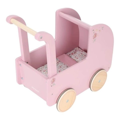 Drewniany wózek dla lalek Little Dutch-6