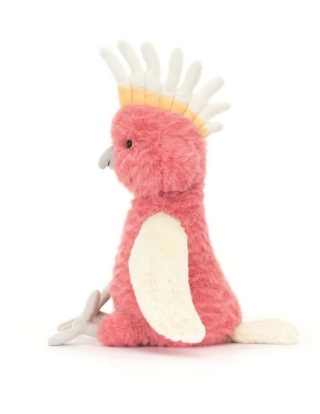 Maskotka Jellycat Papuga Kakadu - 25 cm