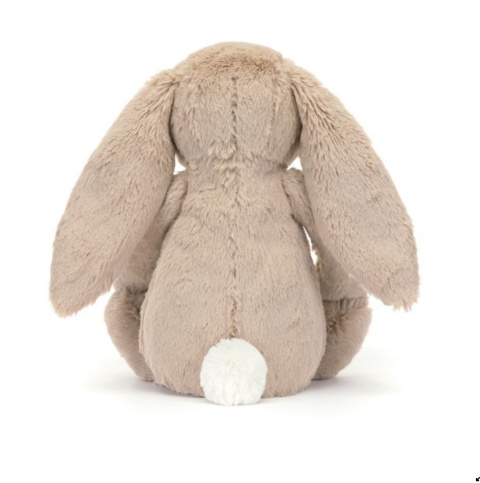 Maskotka Jellycat króliczek z kwiecistymi uszami - 31 cm - beżowy