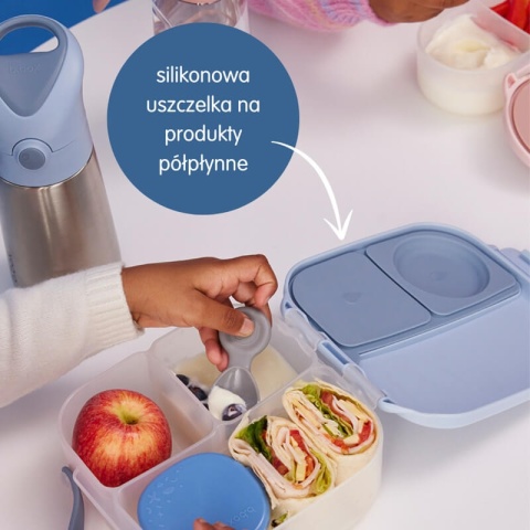 mini lunchbox B.box Blush Crush miejsce na żywność półpłynną