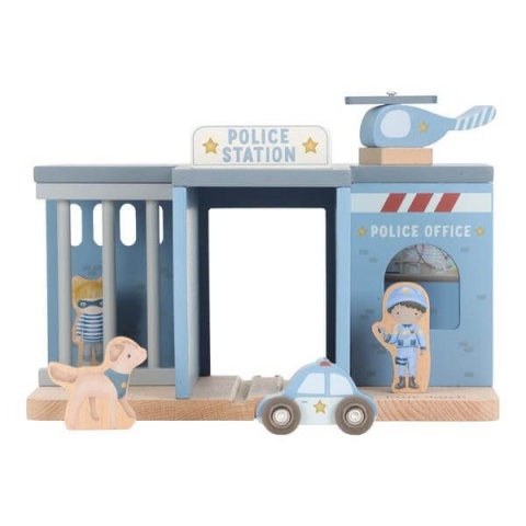 Drewniany posterunek policji Little Dutch-7