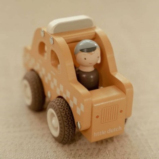 Drewniana taksówka Little Dutch