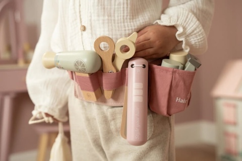 Drewniane akcesoria fryzjerskie Little Dutch w pasie