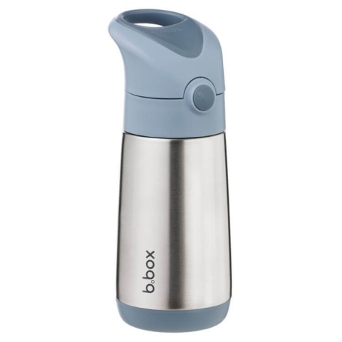 Butelka termiczna - bidon dla dzieci ze słomką B.box - Chill Out 350ml lewa strona