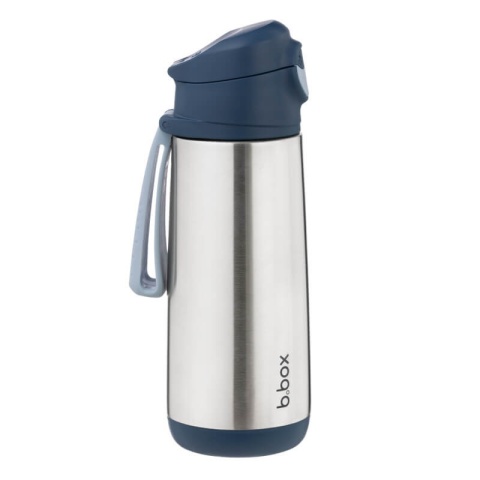 Butelka termiczna sportowa z ustnikiem B.box - Midnight 500 ml bok