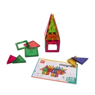 Klocki magnetyczne Apli Kids 36 elementów