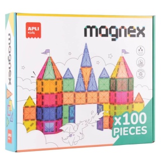 Klocki magnetyczne Apli Kids 100 elementów