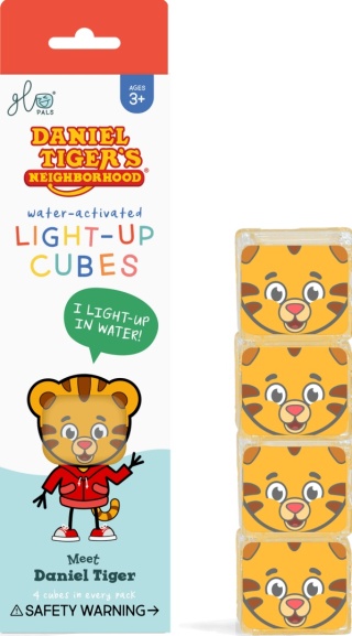 Kostki do kąpieli Glo Pals Tygrysek Daniel