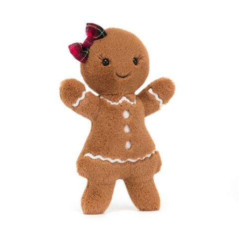 Maskotka Jellycat Wesoła Piernikowa Dziewczyna 18cm przód